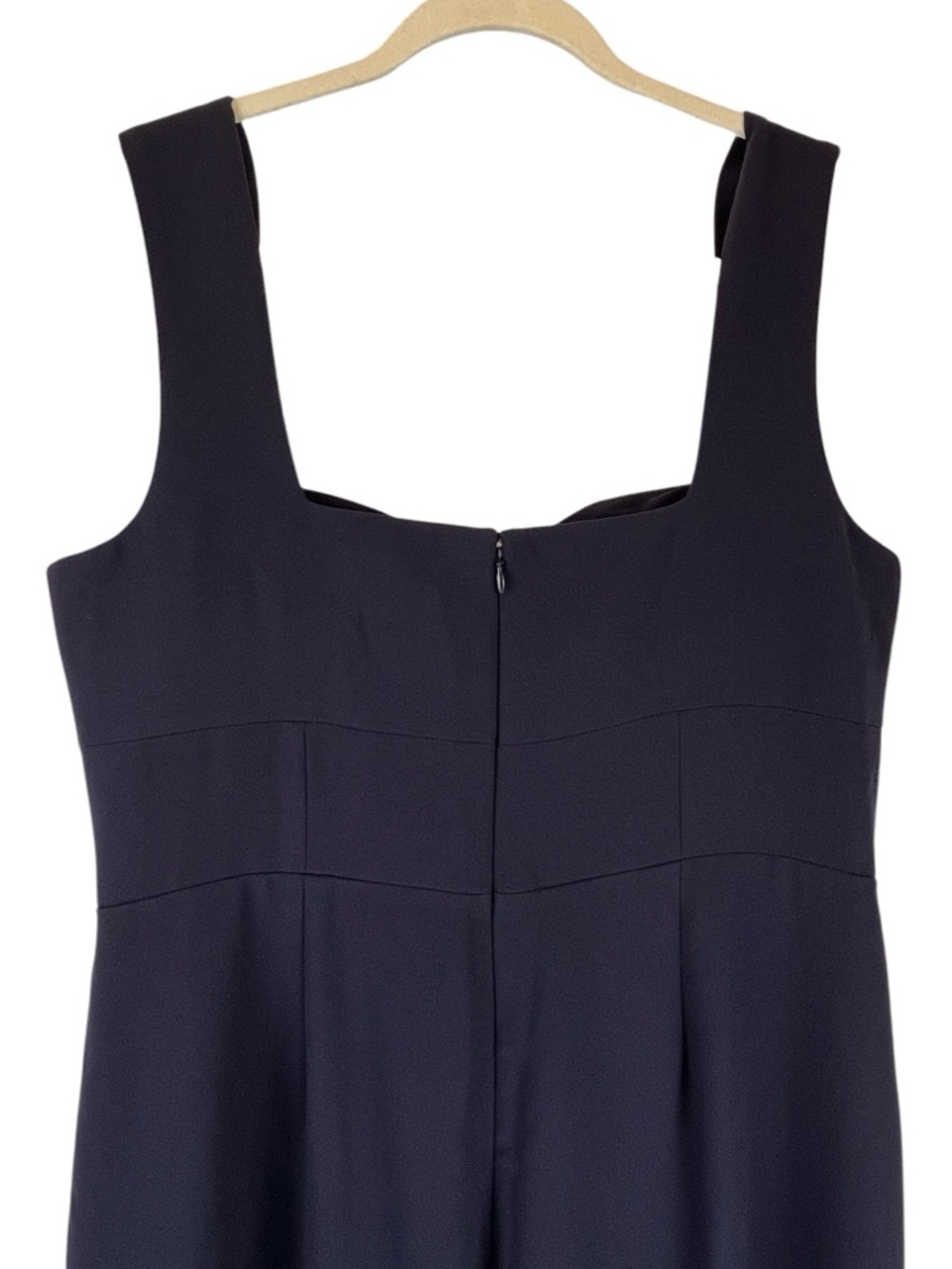 Boden Sweetheart Neckline Wide Leg Jumpsuit Navy Blue Sz 12 - Picture 7 of 12